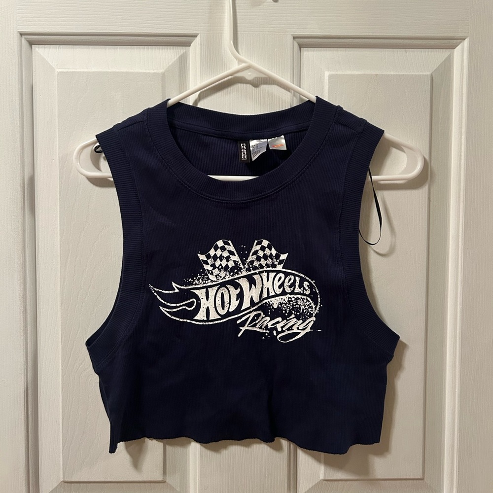 Hot wheels crop top sz medium